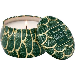 Voluspa Mini Tin Candle Noble Fir Garland (25 h)
