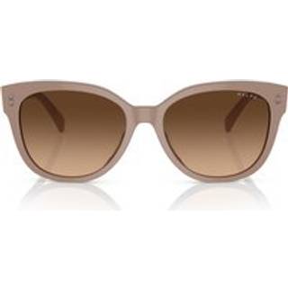 Ralph Lauren Kvinde RA5305U 611674 Solbriller Acetat Brun Brun Cat Eye Normal