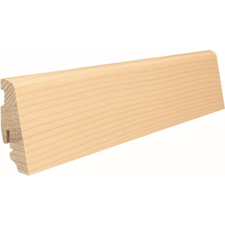 Fodpanel til trægulv, 19 x 58 mm. oliebehandlet