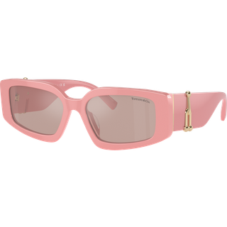 Tiffany & Co. TF4208U 8383/5 54 Solbriller Kvinder Lyserød - Pink - 54mm