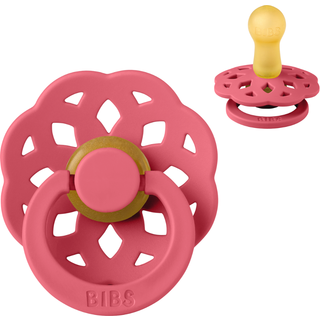 BIBS Boheme Sut - Str. 2 - Naturgummi - Coral