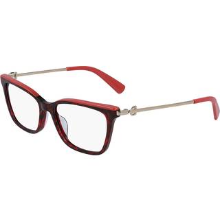 LONGCHAMP Kvinde LO2668 518 Optiske stel Plast Havana/Rød Cat Eye