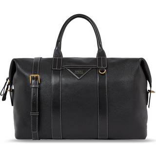 Tommy Hilfiger Premium weekendtaske i skind (BLACK (BDS))