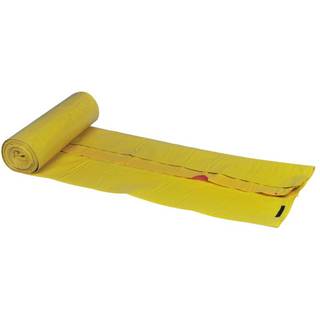 Kanalsæk 100 liter LDPE/genanvendt 70x101cm gul