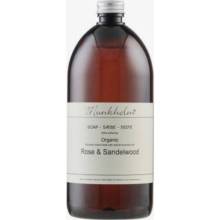 Munkholm øko refill håndsæbe - Rose & Sandelwood