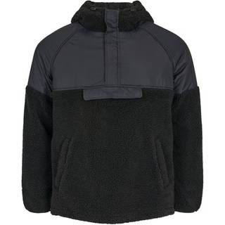 Knowledge Cotton Apparel Men's Teddy Oversized Anorak Black Jet, S