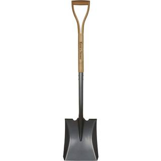Kent & Stowe Kulstofstål Firkantmundet Skovl, FSC 70100904