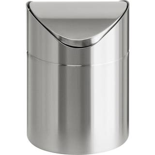 Affaldsspand, 16,5cm, Ø12cm, 1,5 l, stål mat