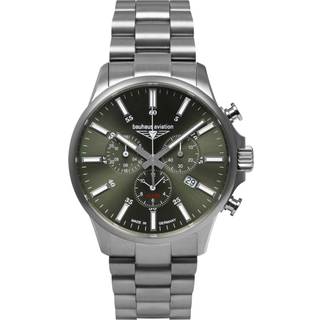 Bauhaus 2880M-4 Herrenuhr Aviation Chrono Titanium 42mm 10ATM