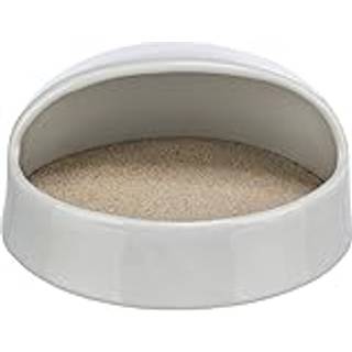 Trixie Sand bath degus/hamster ceramic 20 × 10 × 16 cm grey