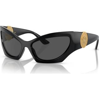 Versace VE4450 GB1/87 60 Solbriller Kvinder Black - Black - 60mm
