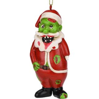 Zombie Santa Weihnachtskugel 8,9cm