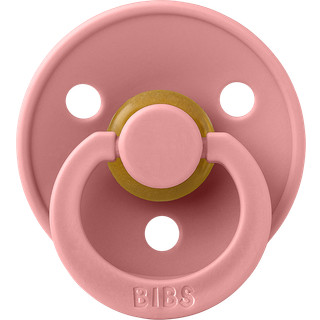 BIBS Rund Colour Sut - Str. 2 - Naturgummi - Dusty Pink