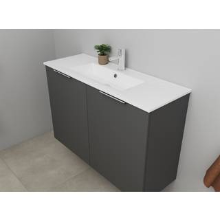 Sanibell Online møbelsæt 101x36cm mat antracit med 2 låger