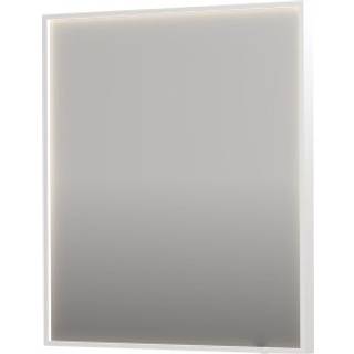 Sanibell INK SP19 LED spejl 70x80cm på mathvid aluramme