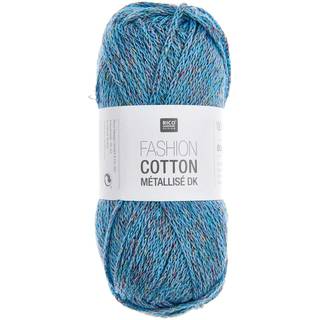 Fashion Cotton Métallisé dk - Blau
