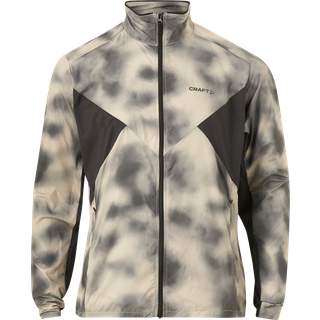 Craft Men's Adv Essence Wind Jacket Ecru/Black, Ecru-Black, M