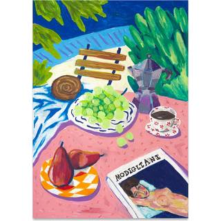 Paper Collective Modigliani In The Garden Plakat 50x70 Cm - Plakater Syrefrit Papir Multi - 21062