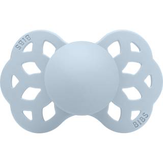 BIBS Symmetrisk Infinity Sut - Str. 1 - Silikone - Baby Blue