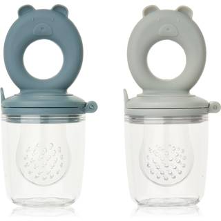 LIEWOOD Miranda Feeder 2-Pak, Whale Blue/Dove Blue
