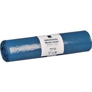 25 stk Affaldssække supersæk 100 L blå 110x70