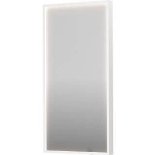 Sanibell INK SP19 LED spejl 40x80cm på mathvid aluramme