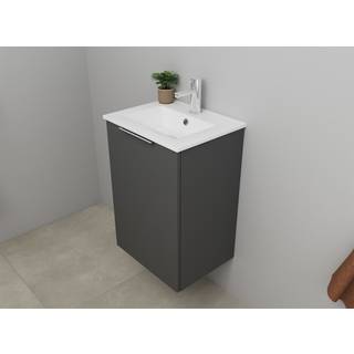 Sanibell Online møbelsæt 46x36cm mat antracit med 1 låge