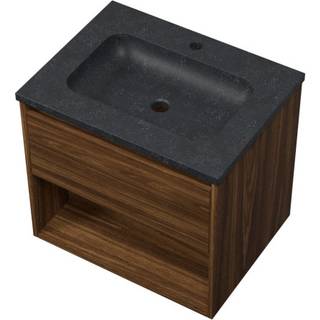 Sanibell Proline møbelsæt 60x46cm cabana eg 1 skuffe, åben hylde