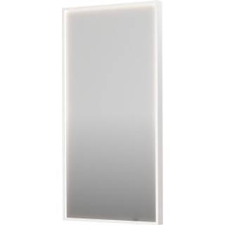 Sanibell INK SP19 LED spejl 50x100cm på mathvid aluramme