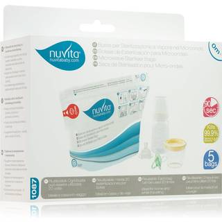Nuvita Sterilization bags steriliseringsposer til mikrobølgeovn 5 stk. - 5 stk.