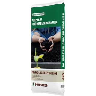 Pindstrup jordforbedringsmuld til økologisk dyrkning, 66 x 50 liter - 3300 liter