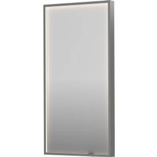 Sanibell INK SP19 LED spejl 40x80 børstet rustfri stål aluramme