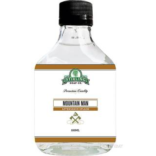 Stirling Soap Co. Aftershave Splash, Mountain Man, 100 ml.