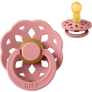 BIBS Boheme Sut - Str. 2 - Naturgummi - Dusty Pink