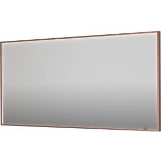 Sanibell INK SP19 LED spejl 160x80cm på børstet kobber aluramme