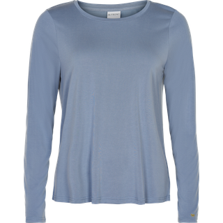 IN FRONT Nina T-shirt, Farve: Dusty Blue, Størrelse: S, Dame