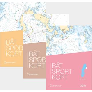 Bådsportkortspakke Sjöfartsverket - Norrland (Bottenhavet norra + Bottenhavet södra + Bottenviken)