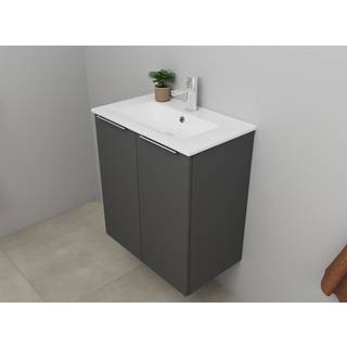 Sanibell Online møbelsæt 61x36cm mat antracit med 2 låger