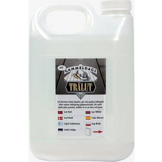 Gammeldags Trælud - Hvid - 5 liter