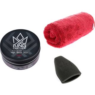 Bilvax King Carthur High Gloss Red #26, 180 g, Vax + Applikator + Polerduk