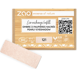ZAO øjenskygge nr. 121 - Pearly Ivory