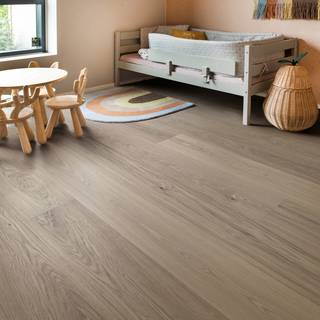 Bjelin Woodura Plank - Eg Bonnarp Xxl, Earth Grey Børstet Matlak