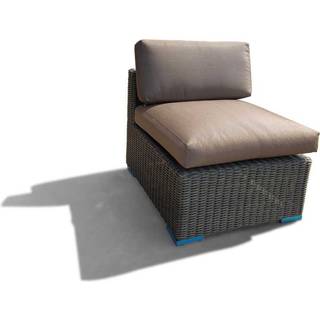 Vita lux midt-modul til sofasæt - brun
