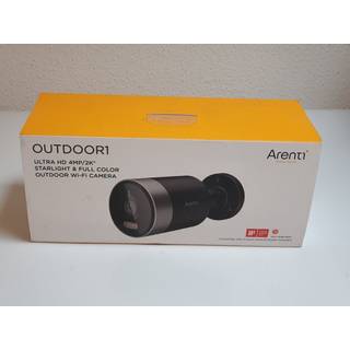 Udendørs IP-kamera Arenti Outdoor1 2K 5G - Sort/Stor/Model 1