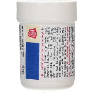 Pastafarve Kongeblå 30 g - FunCakes
