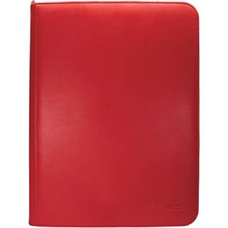 UP - Vivid: 9-Pocket Zippered PRO-Binder - Red