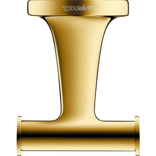 Duravit Starck T dobbelt håndklædekrog i guld