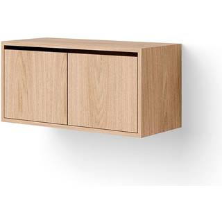 New Works Cabinet Reol Lav Med Døre Eg