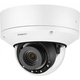 Hanwha Vision Dome Kamera PND-A6081RV 4,38 - 9,33mm Überwachungskamera mit 2 Megapixel Auflösung. professionelle Kamera für außen - weiß