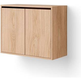 New Works Cabinet Reol Høj Med Døre Eg